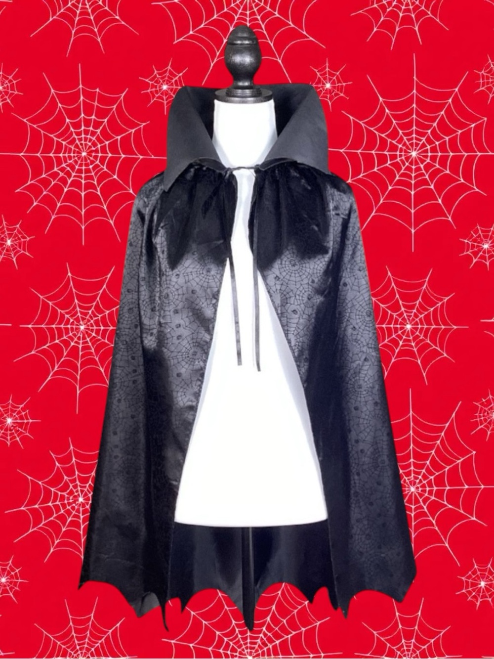Spirit Halloween Vampirecore Gothic Costume Cosplay Alt Unisex Halloween Cape OS
